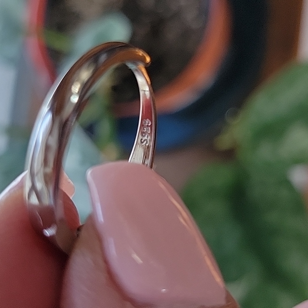 Sand & Surf Sterling Silver Ring, S925 - Picture 7 of 10